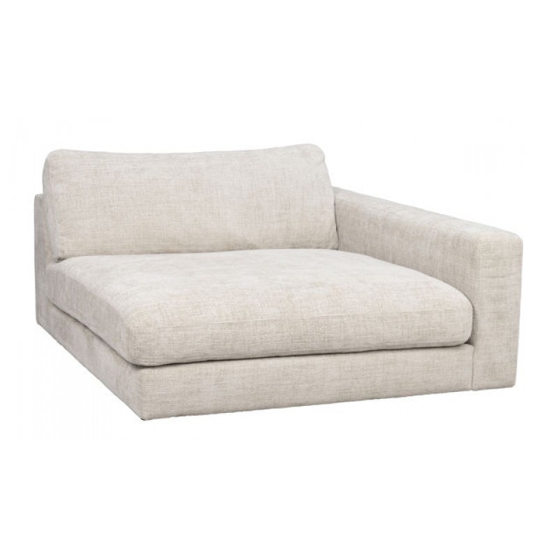 RO Duncan R-Chaise-Longue Light Grey